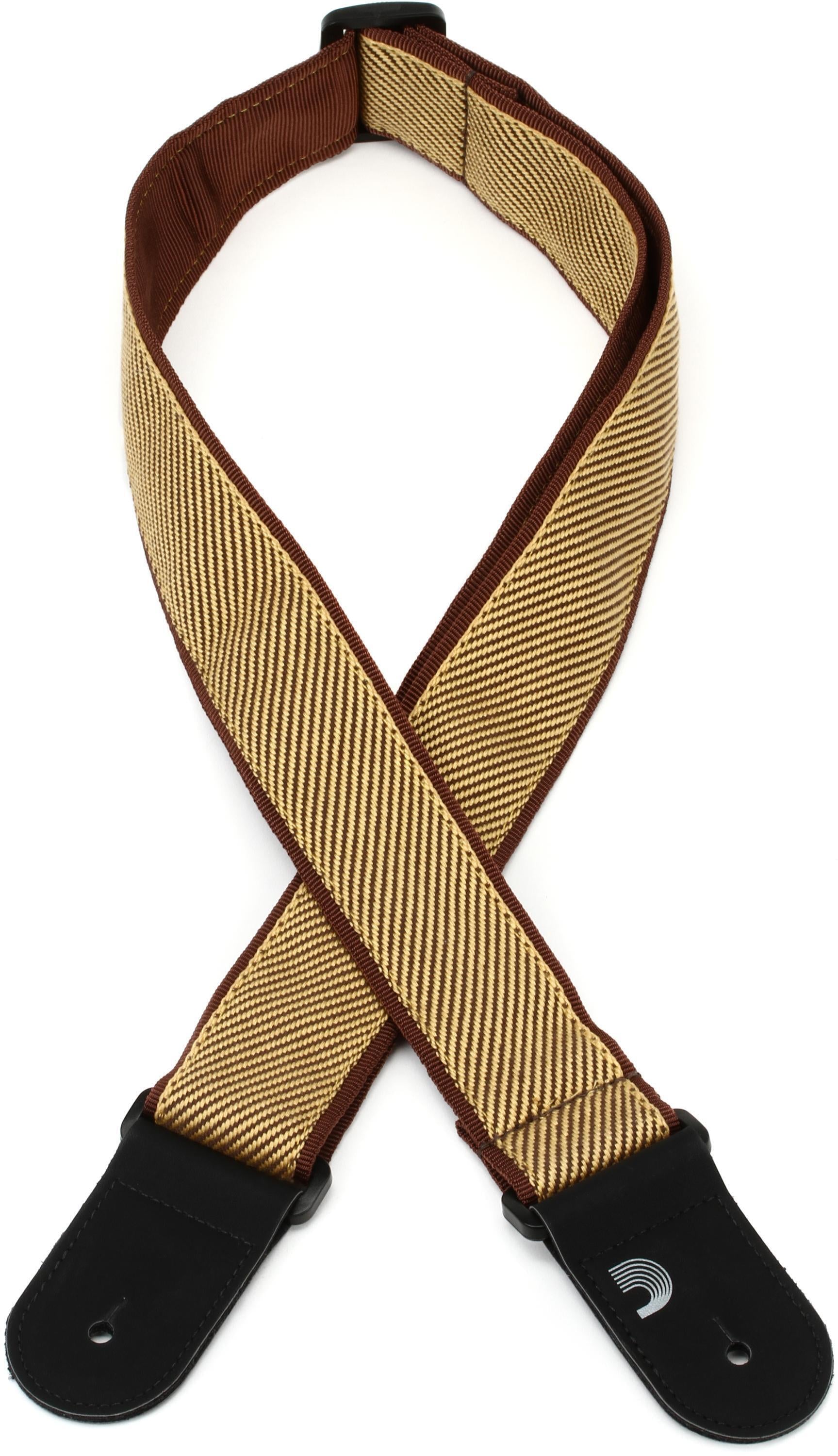 D’addario 50b06 Nylon Woven Guitar Strap, Tweed | Zoso Music Sdn Bhd