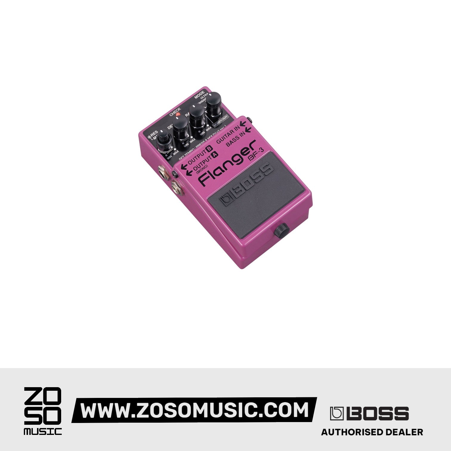 BOSS BF-3 FLANGER PEDAL | BOSS , Zoso Music