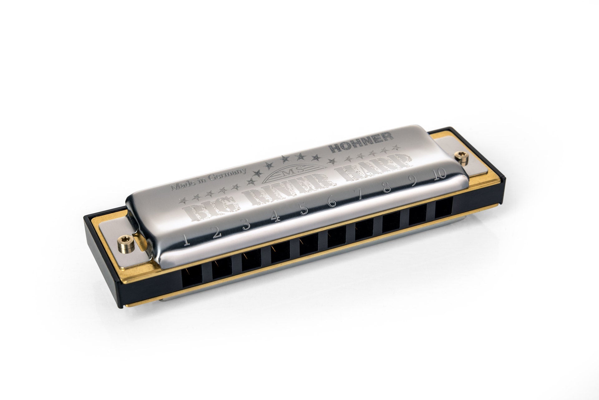 Hohner MS Series Big River Harp 10-Hole Diatonic Harmonica | Zoso Music Sdn Bhd