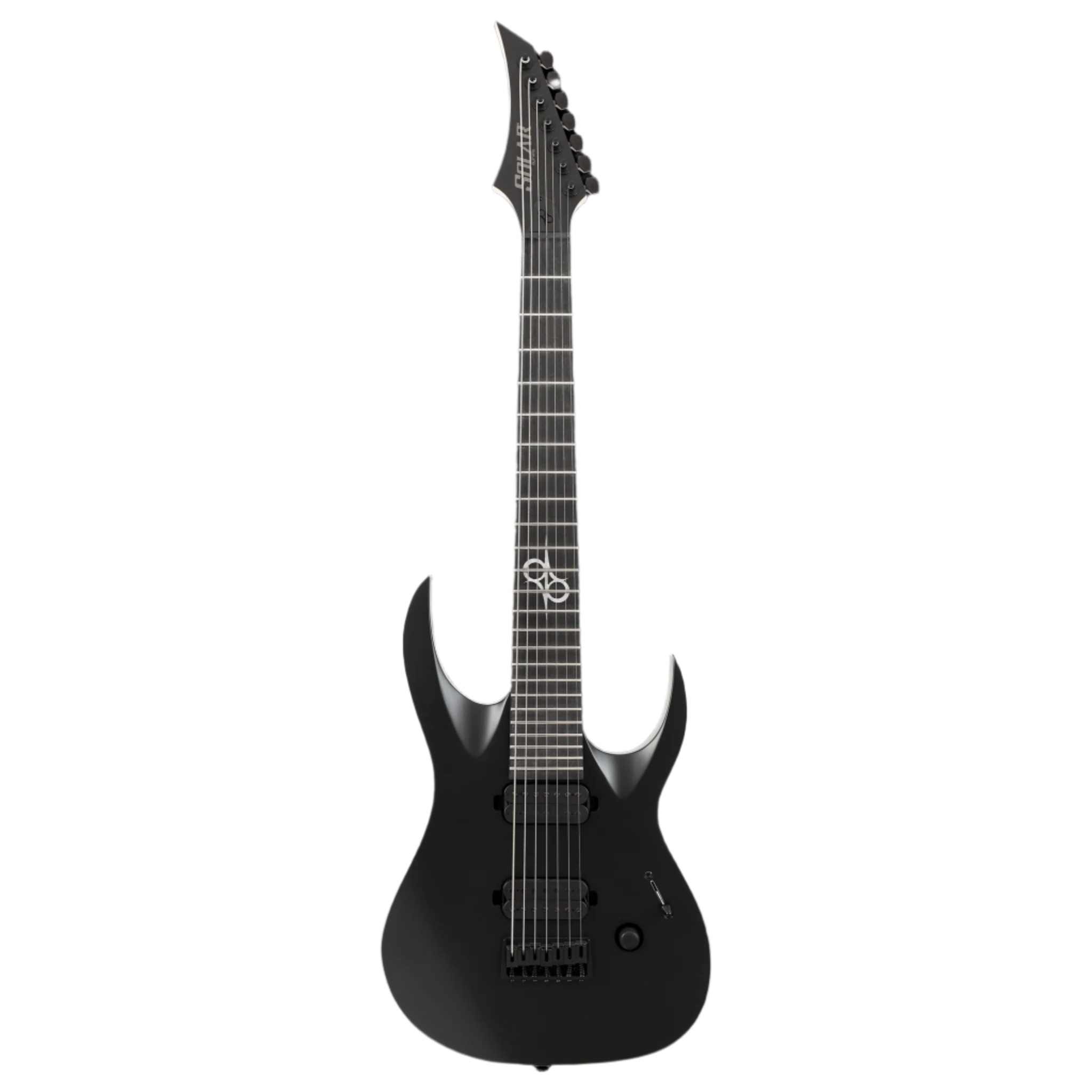 Solar AB2.7C – Carbon Black Matte |  SOLAR |  ELECTRIC GUITAR |  Zoso Music