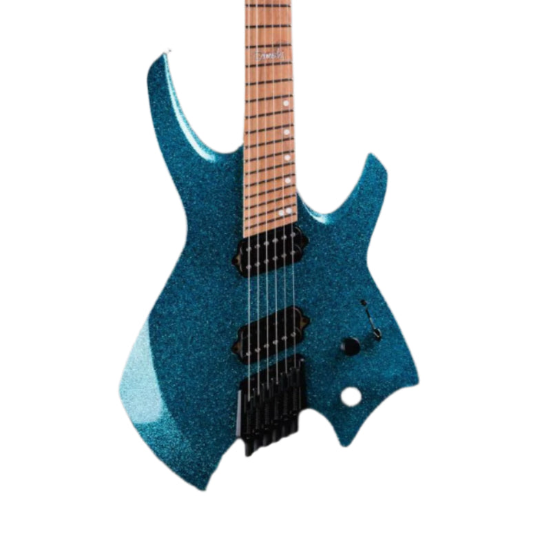 Ormsby Goliath GTR Blue Sparkle 6/7  string guitar | Zoso Music Sdn Bhd