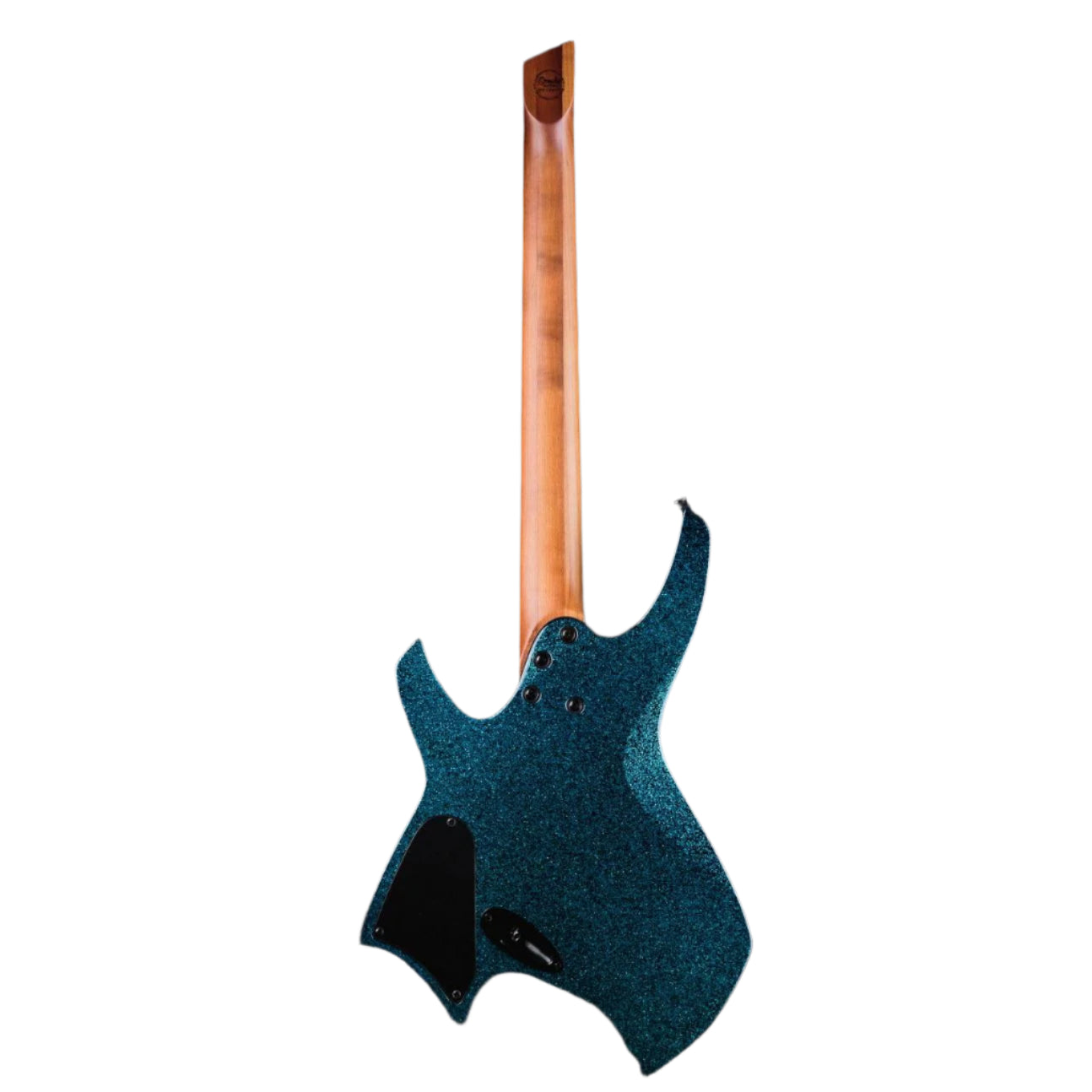 Ormsby Goliath GTR Blue Sparkle 7 string guitar