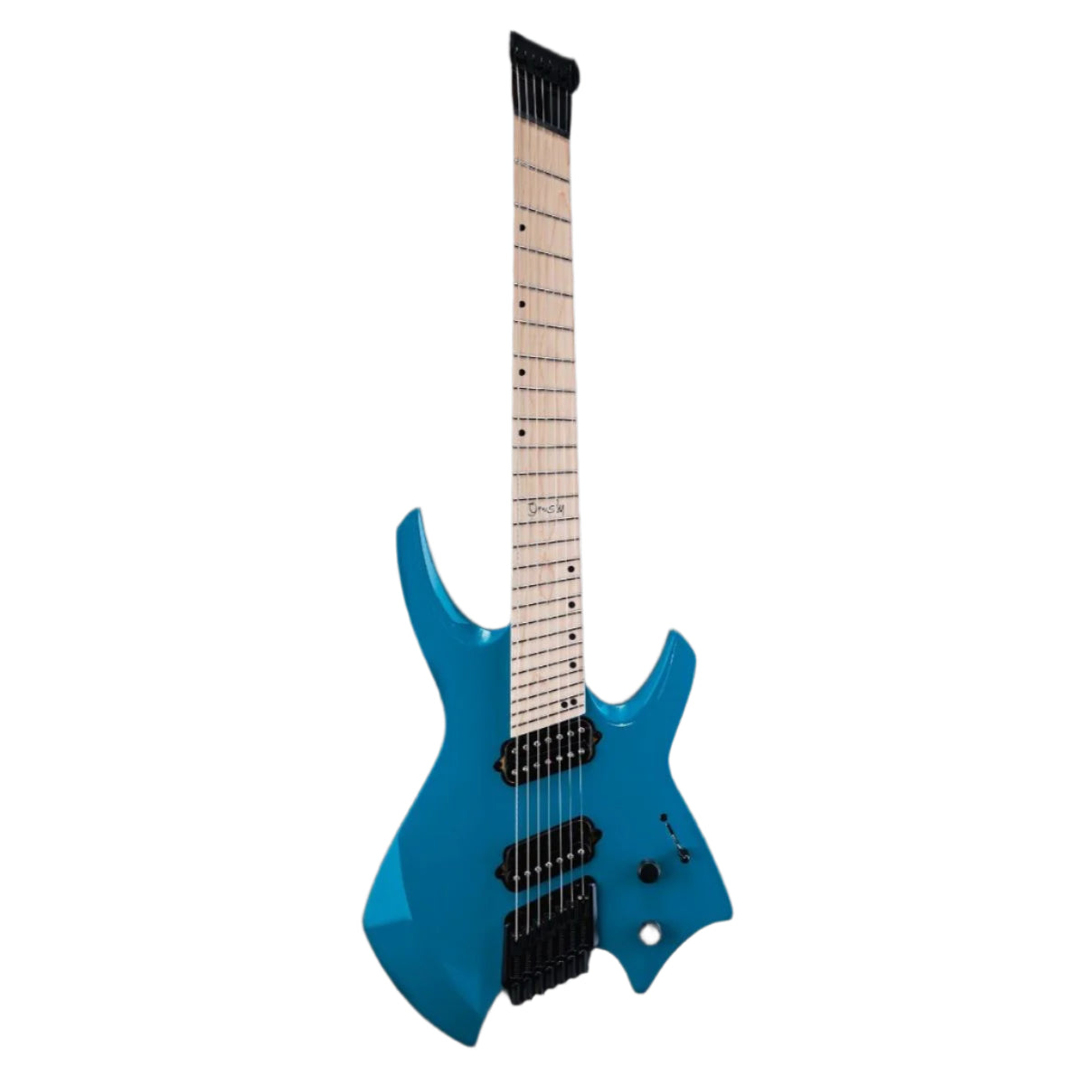 Ormsby HEADLESS GOLIATH GTR RUN 14B - MIAMI BLUE 6 STRING Electric Guitar