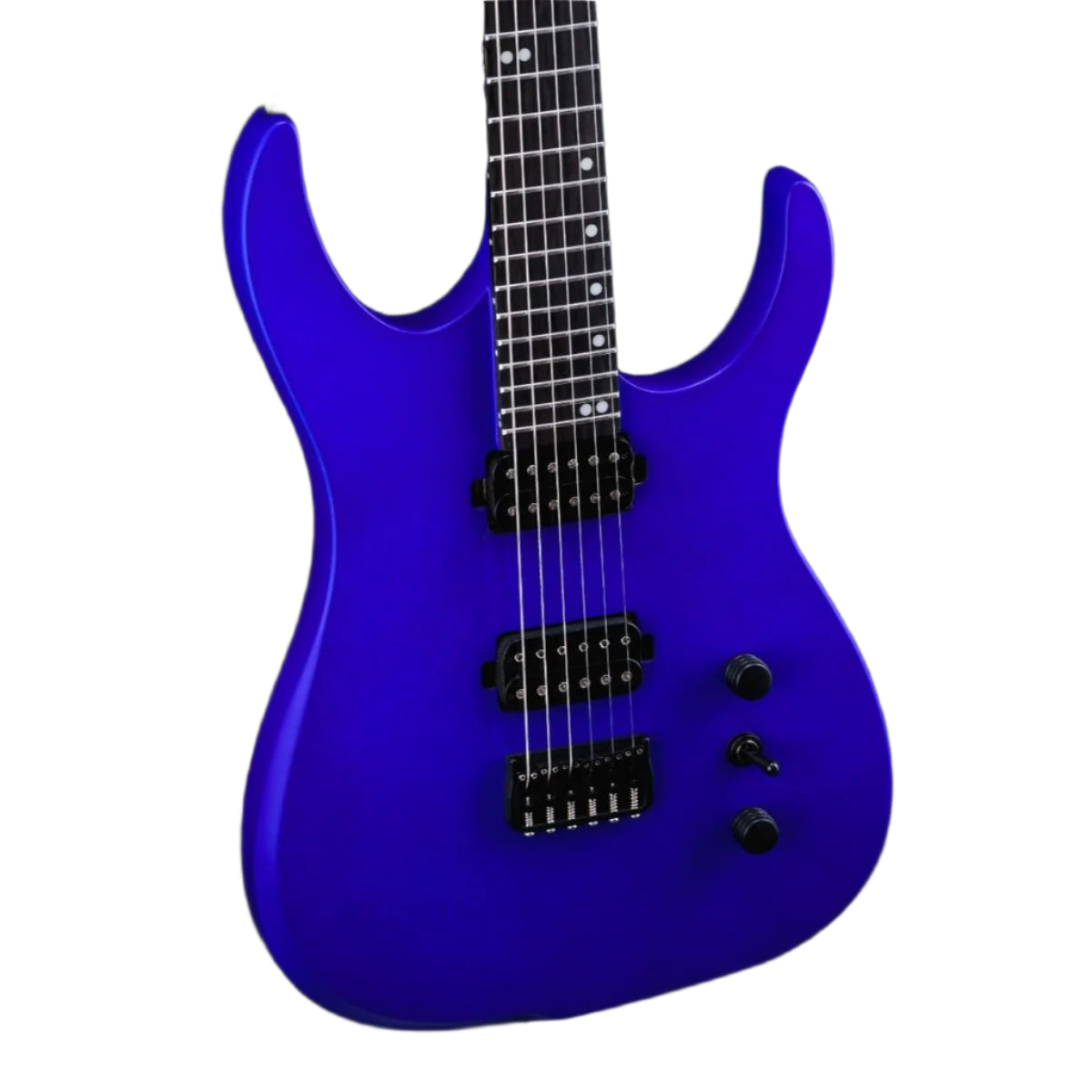 Orsmby HYPE GTI - MID BLUE STANDARD SCALE 6/7 String Electric Guitar | Zoso Music Sdn Bhd
