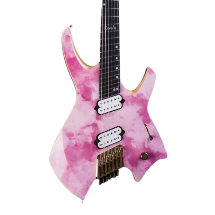 Ormsby Goliath GTR Kris X Signature Strawberry Storm 6 string guitar | Zoso Music Sdn Bhd