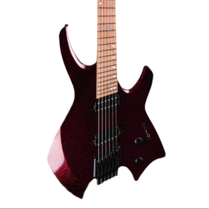 Ormsby Goliath GTR Red Sparkle 6 string guitar | Zoso Music Sdn Bhd