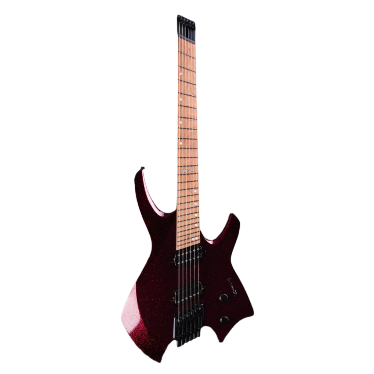 Ormsby Goliath GTR Red Sparkle 7 string guitar