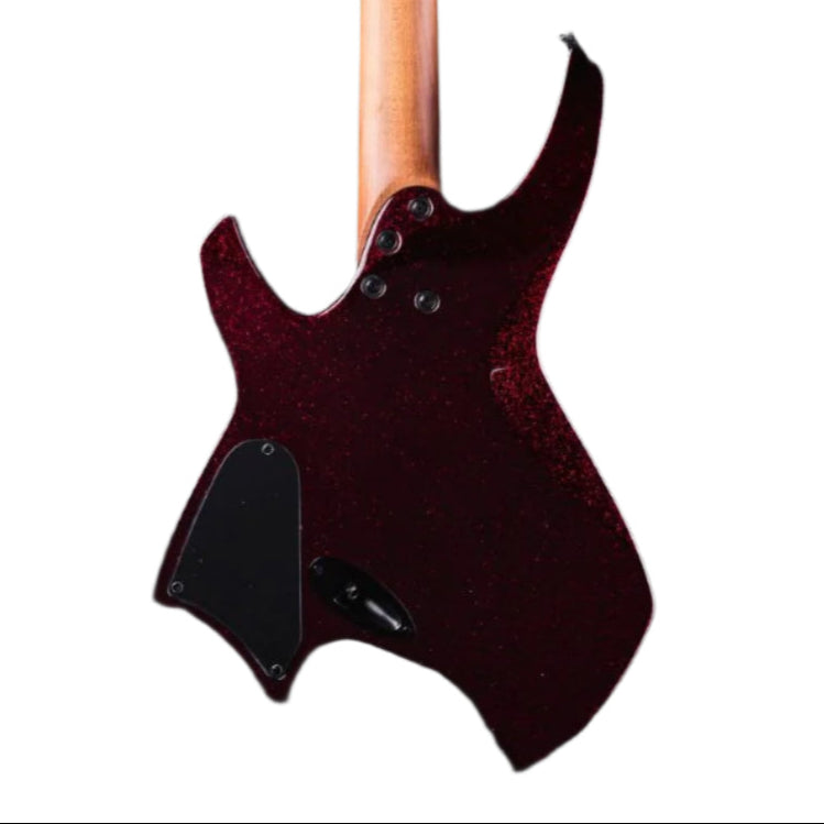 Ormsby Goliath GTR Red Sparkle 7 string guitar