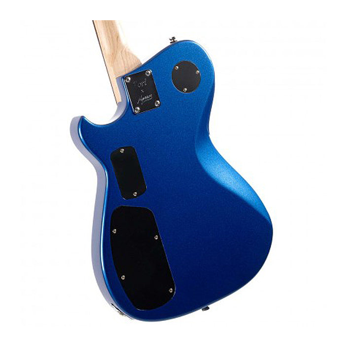 Cort MBM-2H Sustainiac Electric Guitar with Bag, Meta Blue