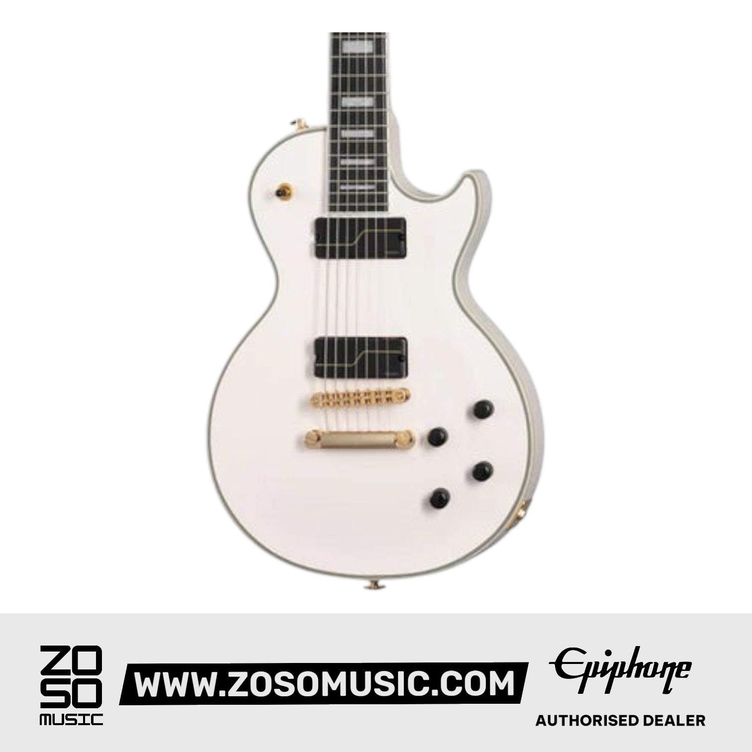 Epiphone Matt Heafy Origins Les Paul Custom 7-String (Incl. Hard Case)