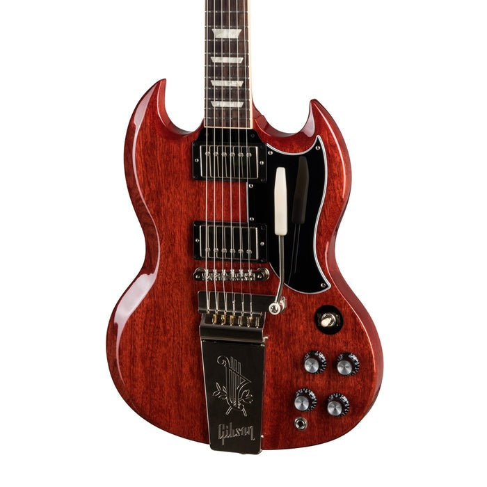 Gibson SG Series Standard 61 Maestro Vibrola Electric Guitar, Vintage Cherry