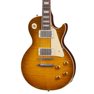 Gibson 1959 Les Paul Standard Reissue Heavy Aged  Electric Guitar, Golden Poppy Burst (LPR59HAGPBNH1) |  GIBSON |  ELECTRIC GUITAR |  Zoso Music