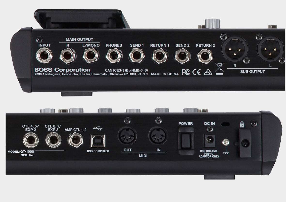 BOSS GT1000 MULTI-EFFECTS GUITAR PEDAL | BOSS , Zoso Music