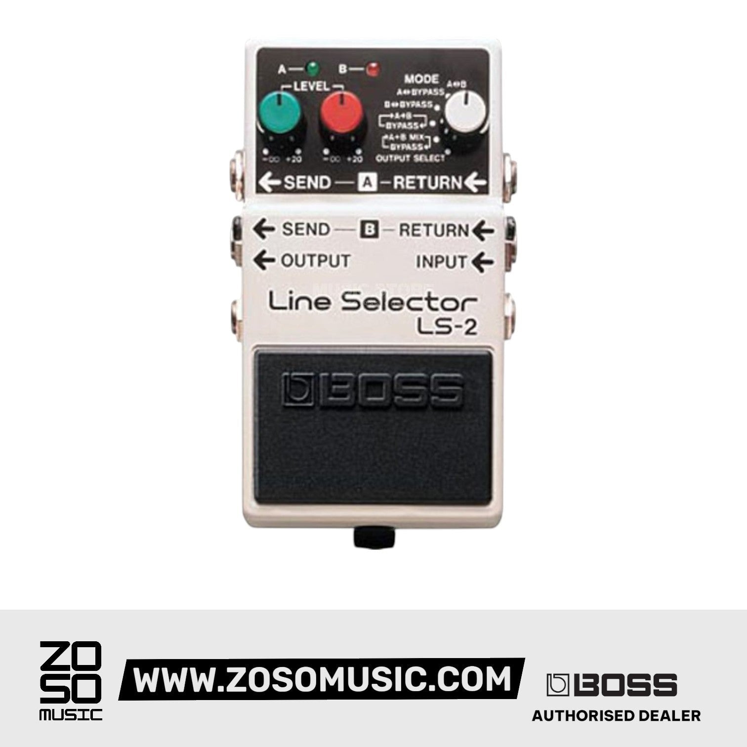 BOSS LS-2 LINE SELECTOR | BOSS , Zoso Music