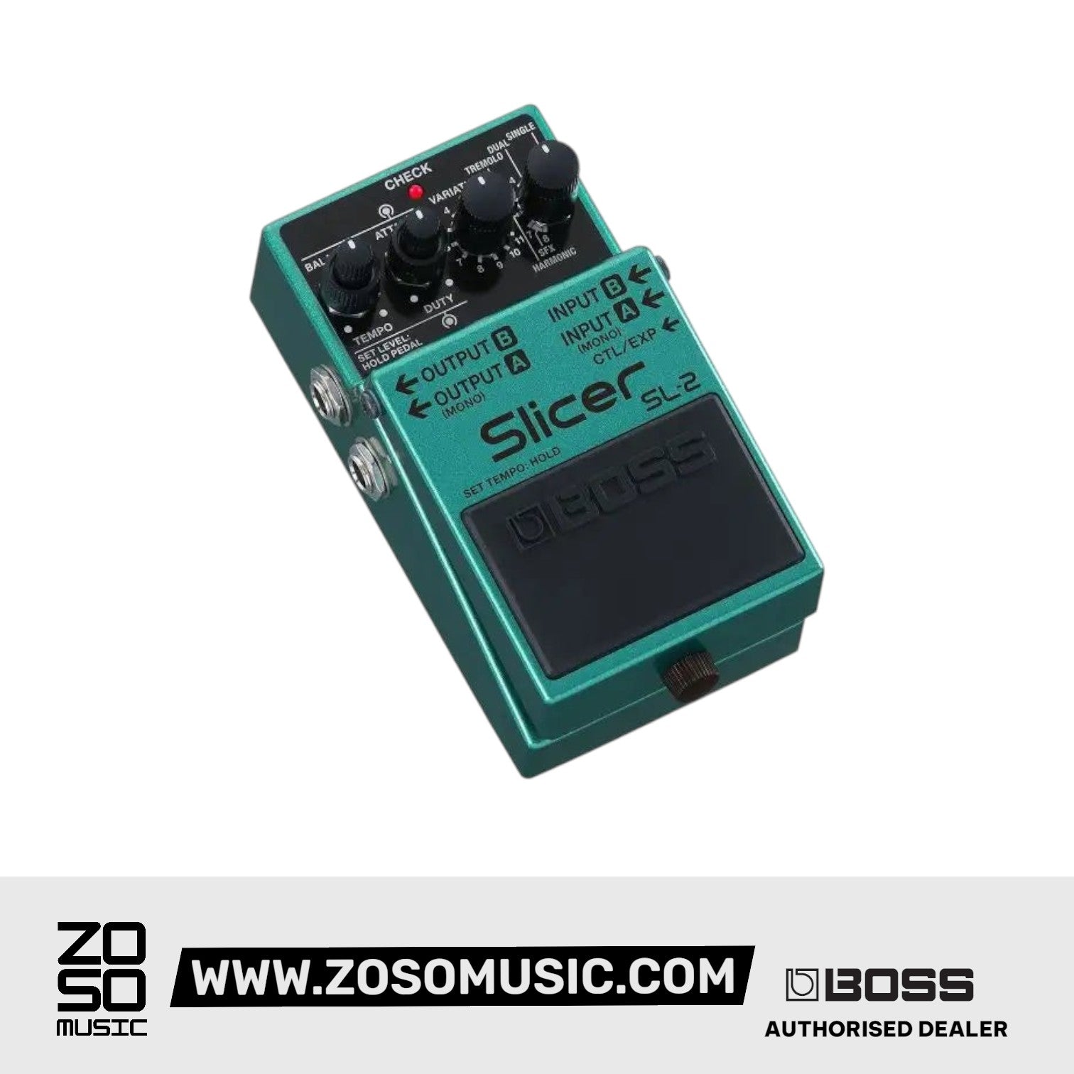 Boss SL-2 Slicer Audio Pattern Processor Pedal |  BOSS |  EFFECTS |  Zoso Music