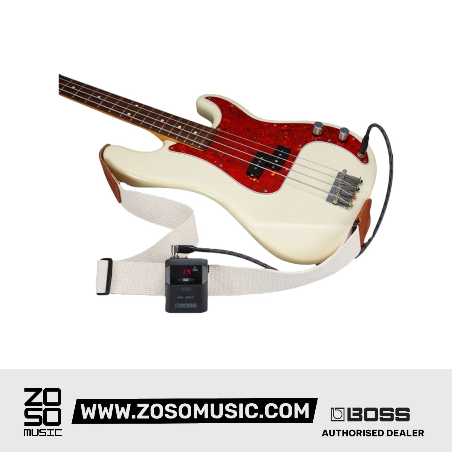Boss WL-60T Wireless Transmitter for Guitar |  BOSS |  WIRELESS-TRANSMITTER & RECEIVER |  Zoso Music