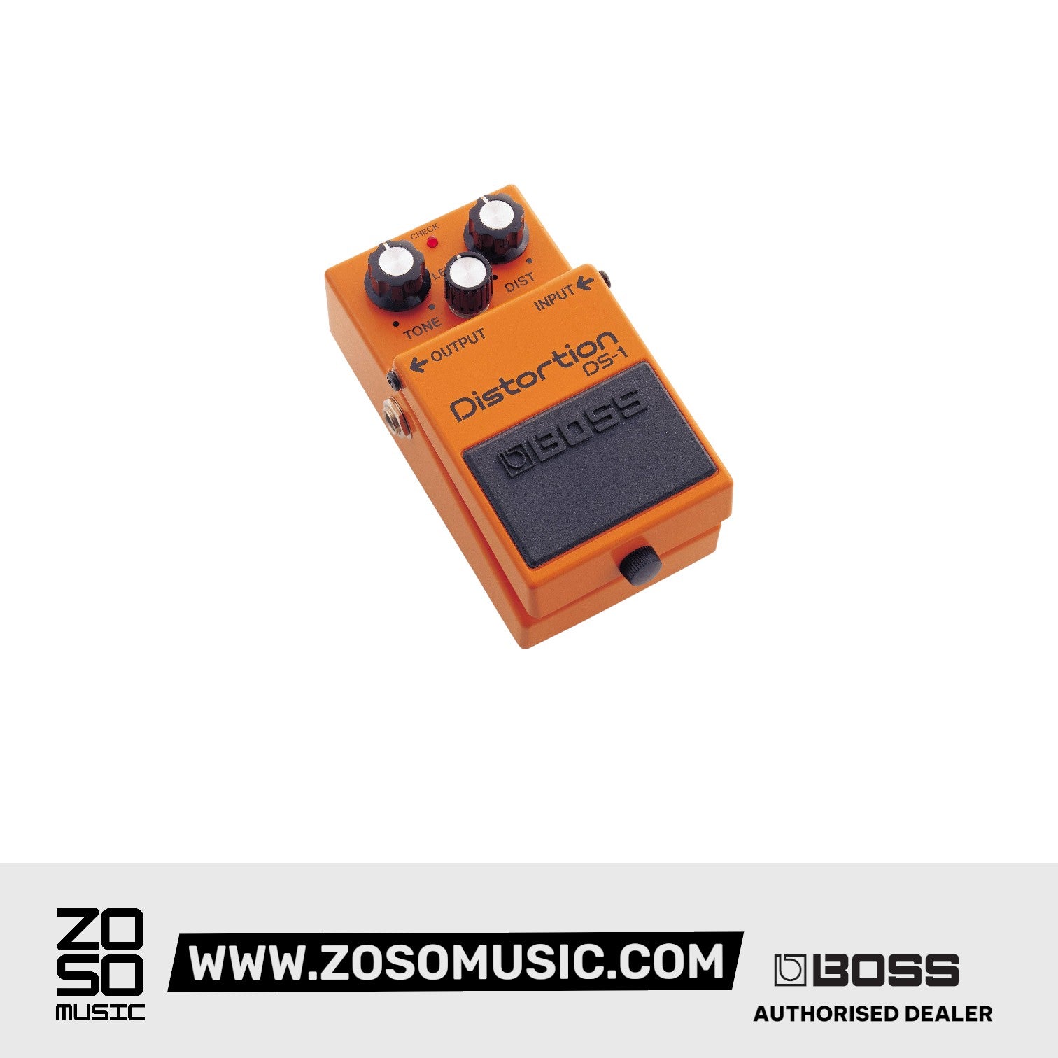 BOSS DS-1 DISTORTION EFFECT PEDAL | BOSS , Zoso Music