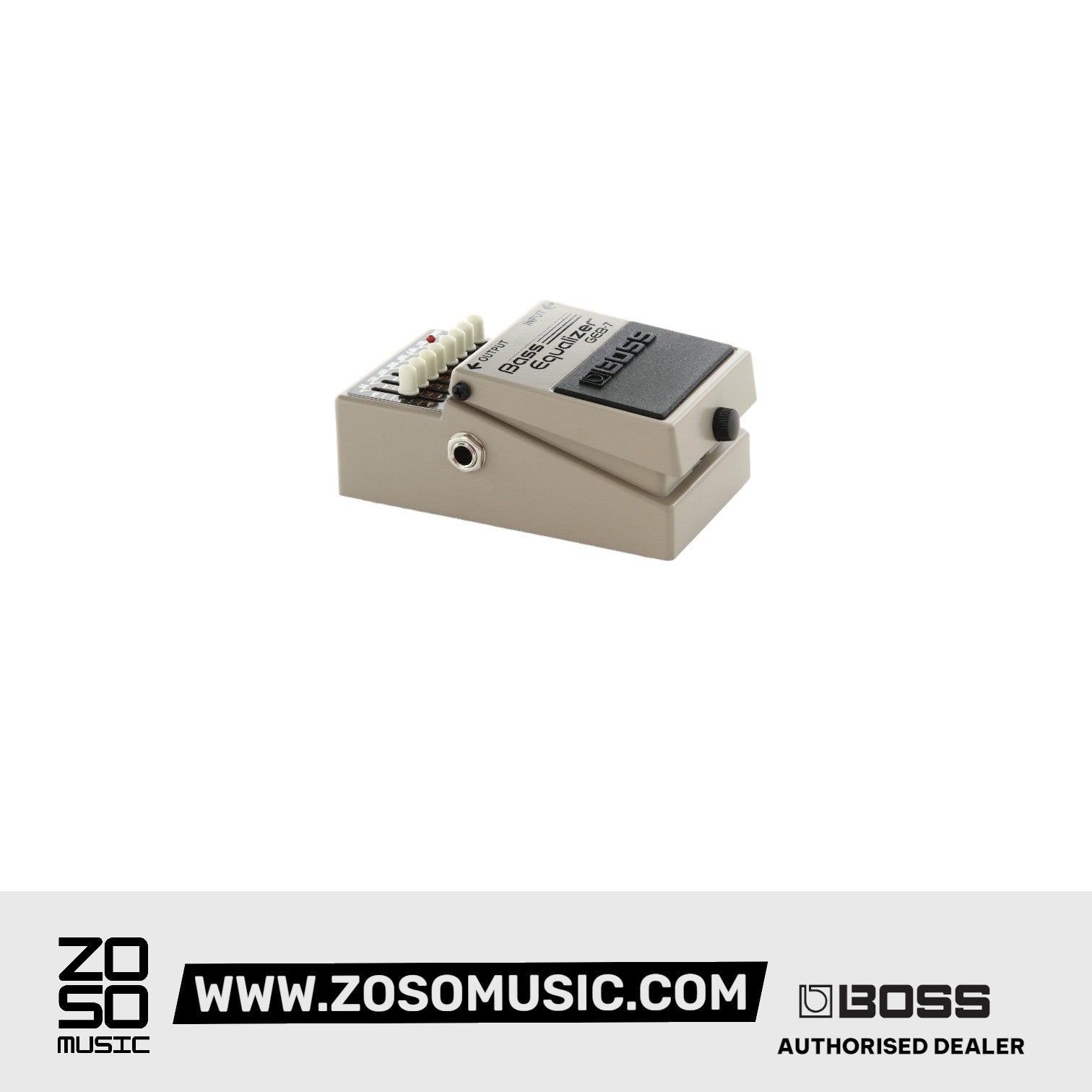 BOSS GEB-7 7-BAND BASS EQUALIZER PEDAL | BOSS , Zoso Music