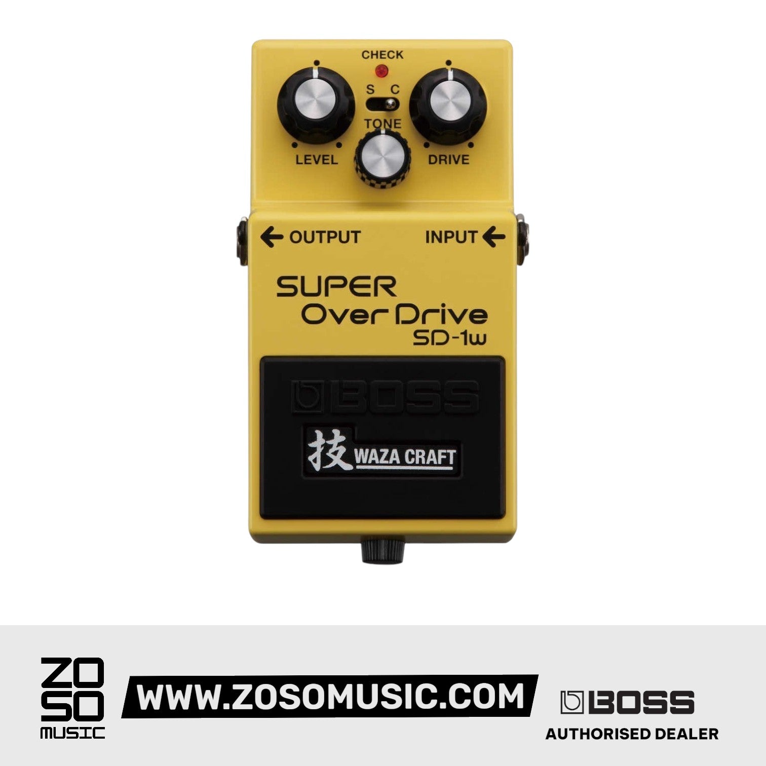 BOSS SD-1W SUPER OVER DRIVE WAZA | BOSS , Zoso Music
