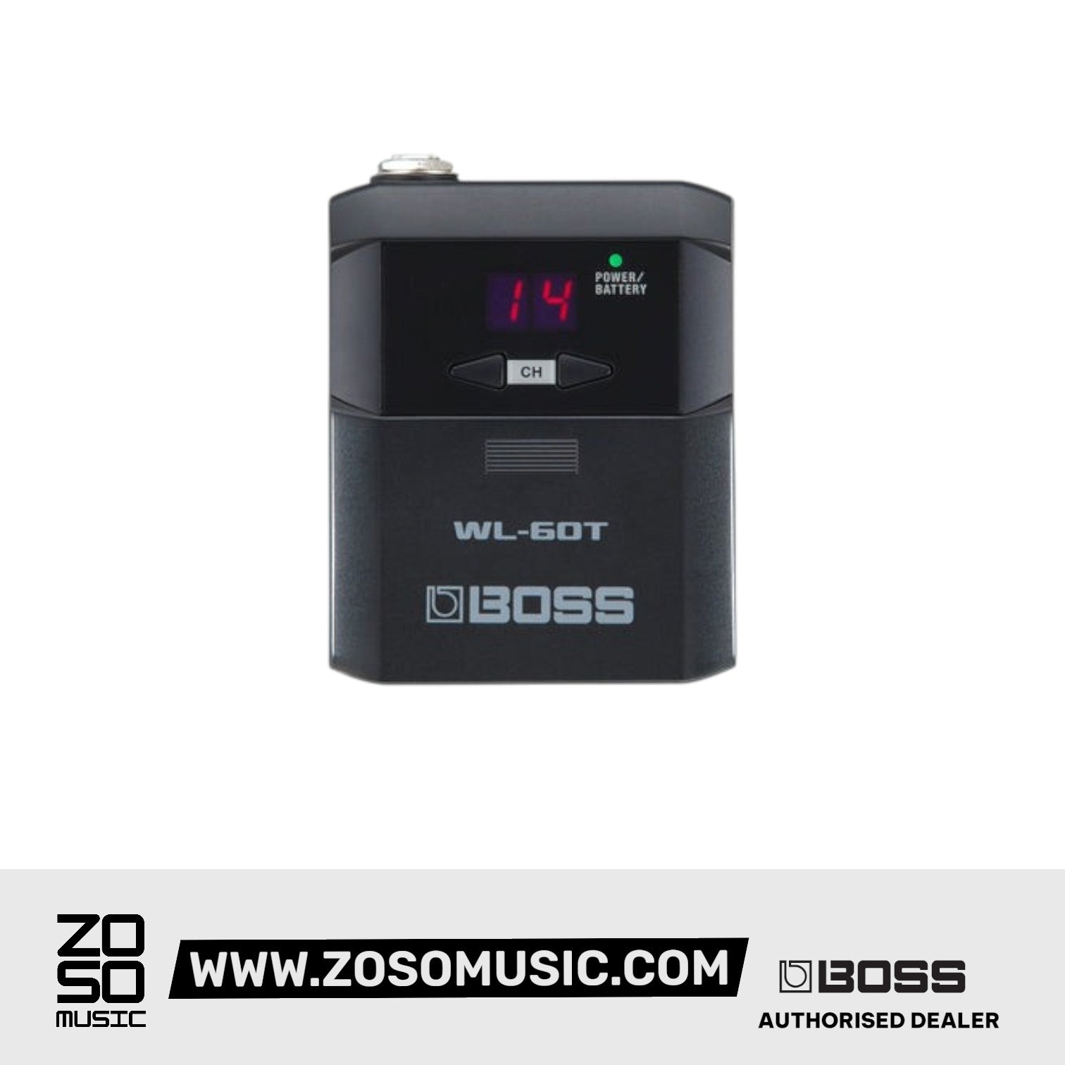 Boss WL-60T Wireless Transmitter for Guitar | Zoso Music Sdn Bhd