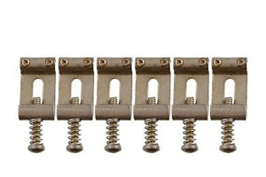 ALLPARTS BP-0023-007 Vintage Style Aged Saddles for Stratocaster | Zoso Music Sdn Bhd