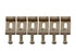 ALLPARTS BP-0023-007 Vintage Style Aged Saddles for Stratocaster | Zoso Music Sdn Bhd