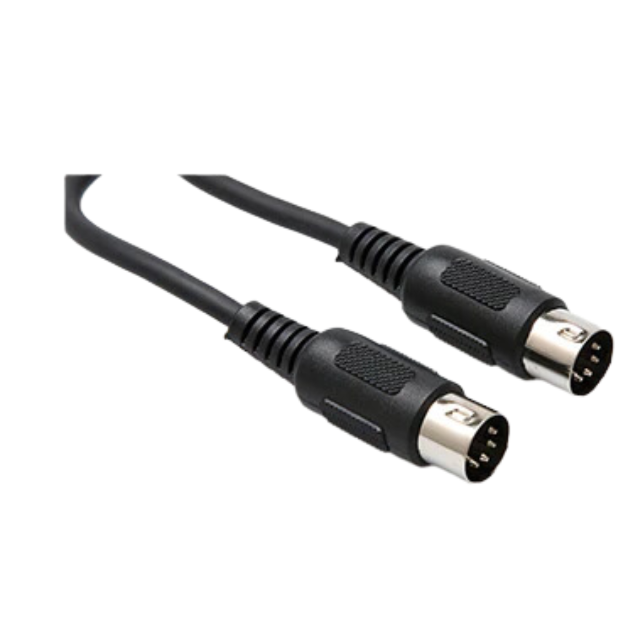 Hosa MID-310BK MIDI Cable, Black, 10ft - ZOSO MUJSIC