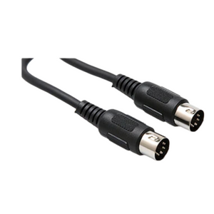 Hosa MID-310BK MIDI Cable, Black, 10ft - ZOSO MUJSIC
