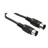 Hosa MID-310BK MIDI Cable, Black, 10ft - ZOSO MUJSIC