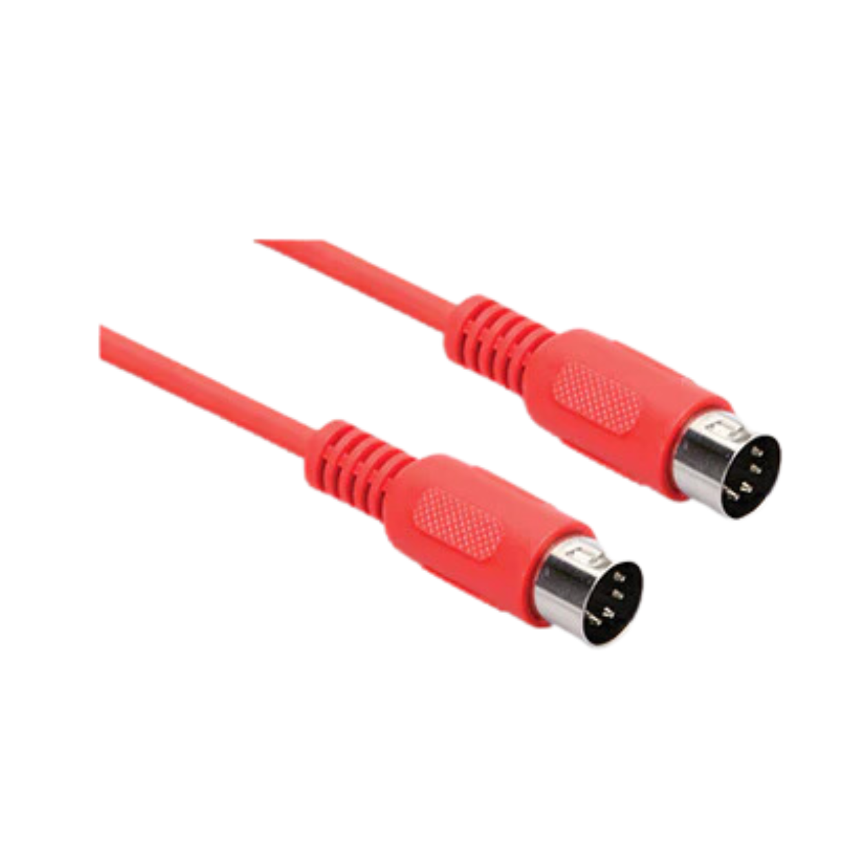 Hosa MID-310RD MIDI Cable, Red, 10ft