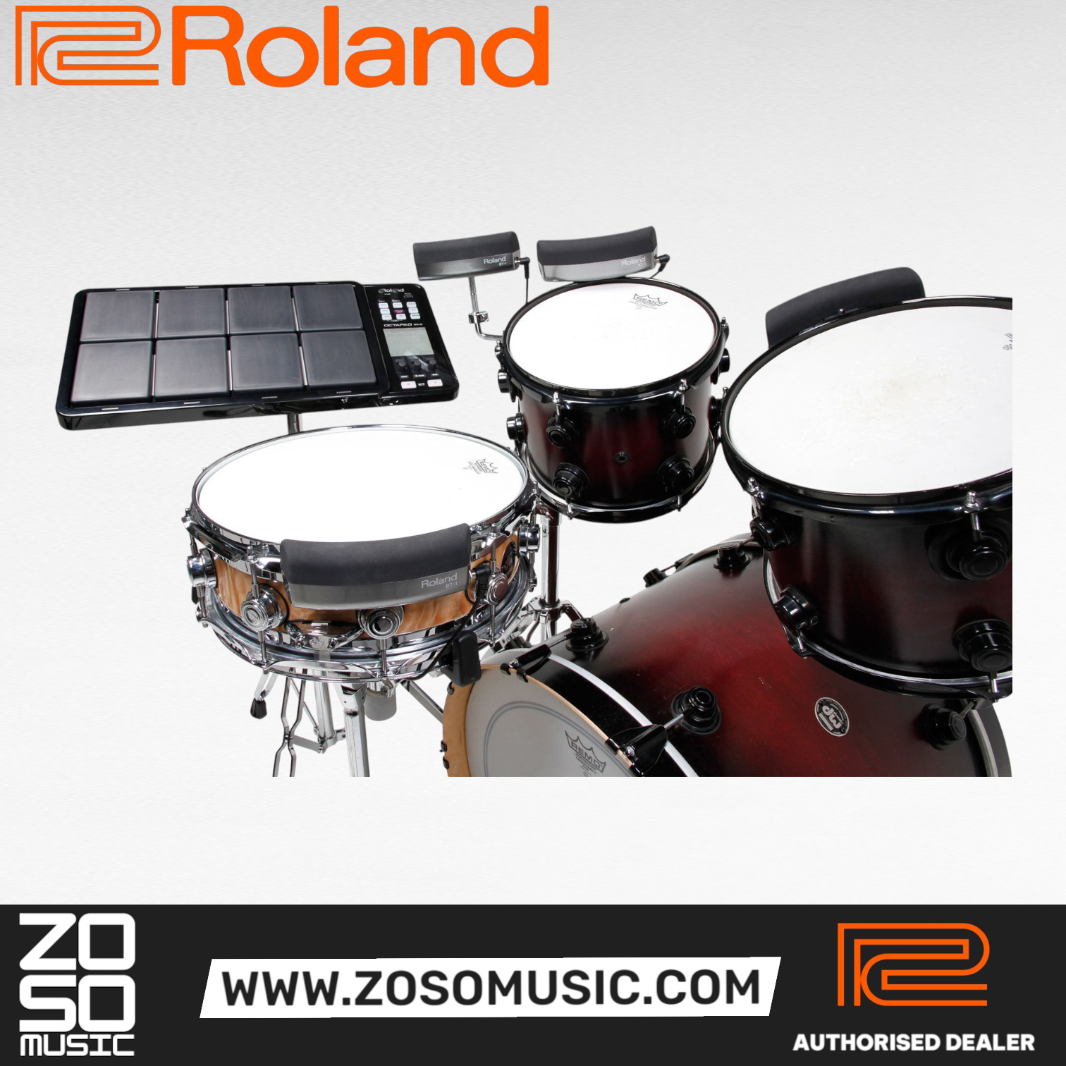 Roland BT-1 Bar Trigger Pad |  ROLAND |  DRUM-BAR TRIGGER PAD |  Zoso Music