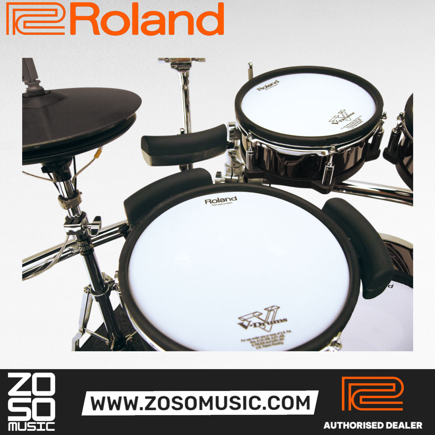 Roland BT-1 Bar Trigger Pad |  ROLAND |  DRUM-BAR TRIGGER PAD |  Zoso Music