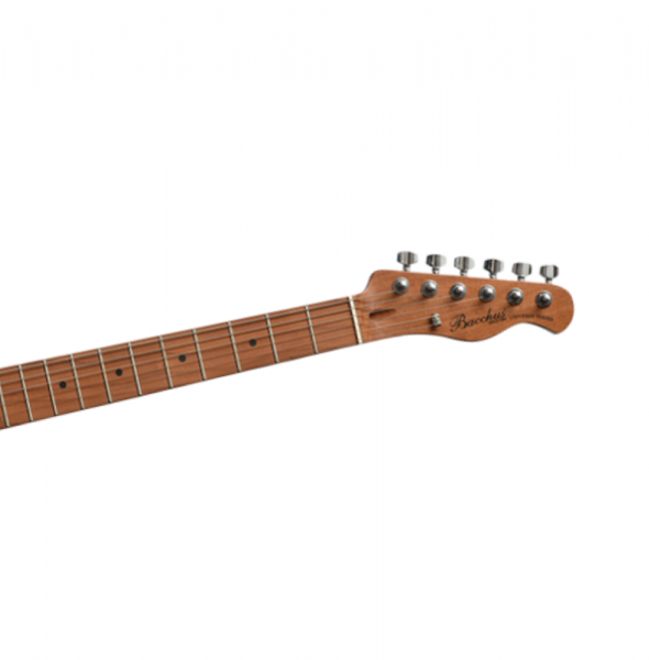 Bacchus BJB-1-RSM/M-SLPK Universe Series Roasted Maple Electric Bass, Shell Pink With Bag |  BACCHUS |  BASS GUITAR |  Zoso Music