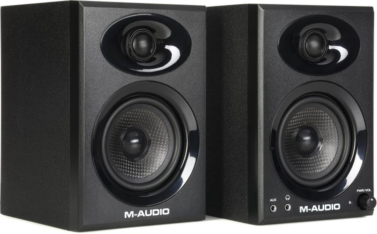 M-Audio BX3 Graphite 3.5-inch Active Studio Monitors - Pair | Zoso Music Sdn Bhd