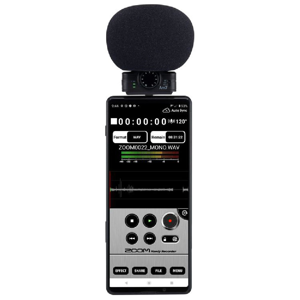 Zoom Am7 Front View Zoso Music 