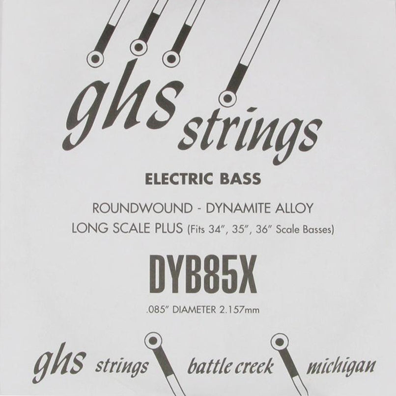 GHS DYB085X Boomers Single Bass String -  3rd-A (085)