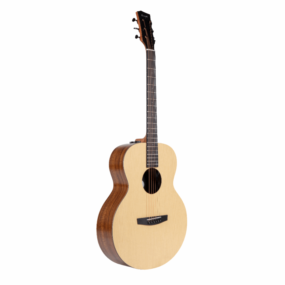 ENYA EA X0 SERIES HPL SPRUCE & HPL KOA (AJ BODY) WITH BAG | ENYA , Zoso Music