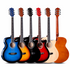 Caesar 40" Acoustic Guitar Cutaway Gloss Finish | Zoso Music