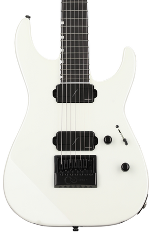 ESP E-II M-II 7B Baritone Evertune with Hardshell Case - Pearl White [Made in Japan] |  ESP |  ELECTRIC GUITAR |  Zoso Music