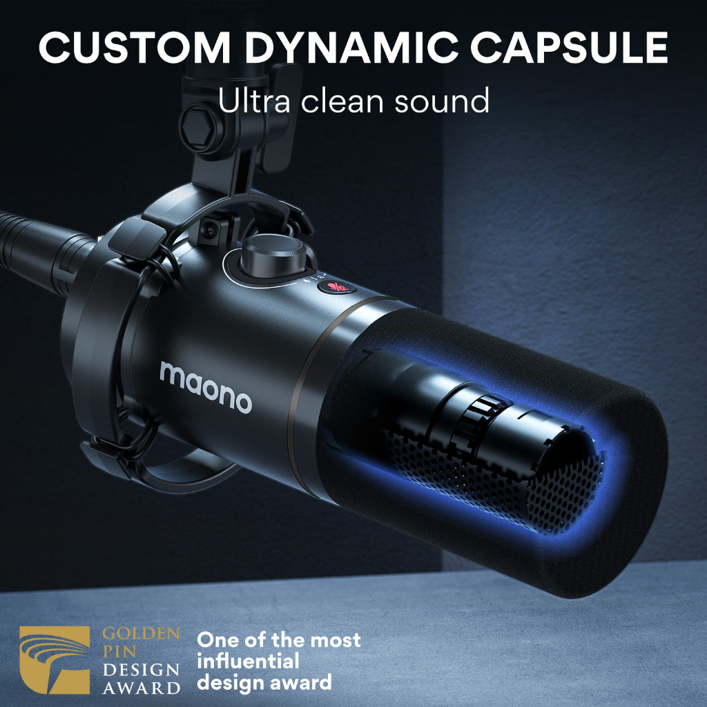 Maono PD200X Podcast Dynamic Microphone USB/XLR Dual Mode