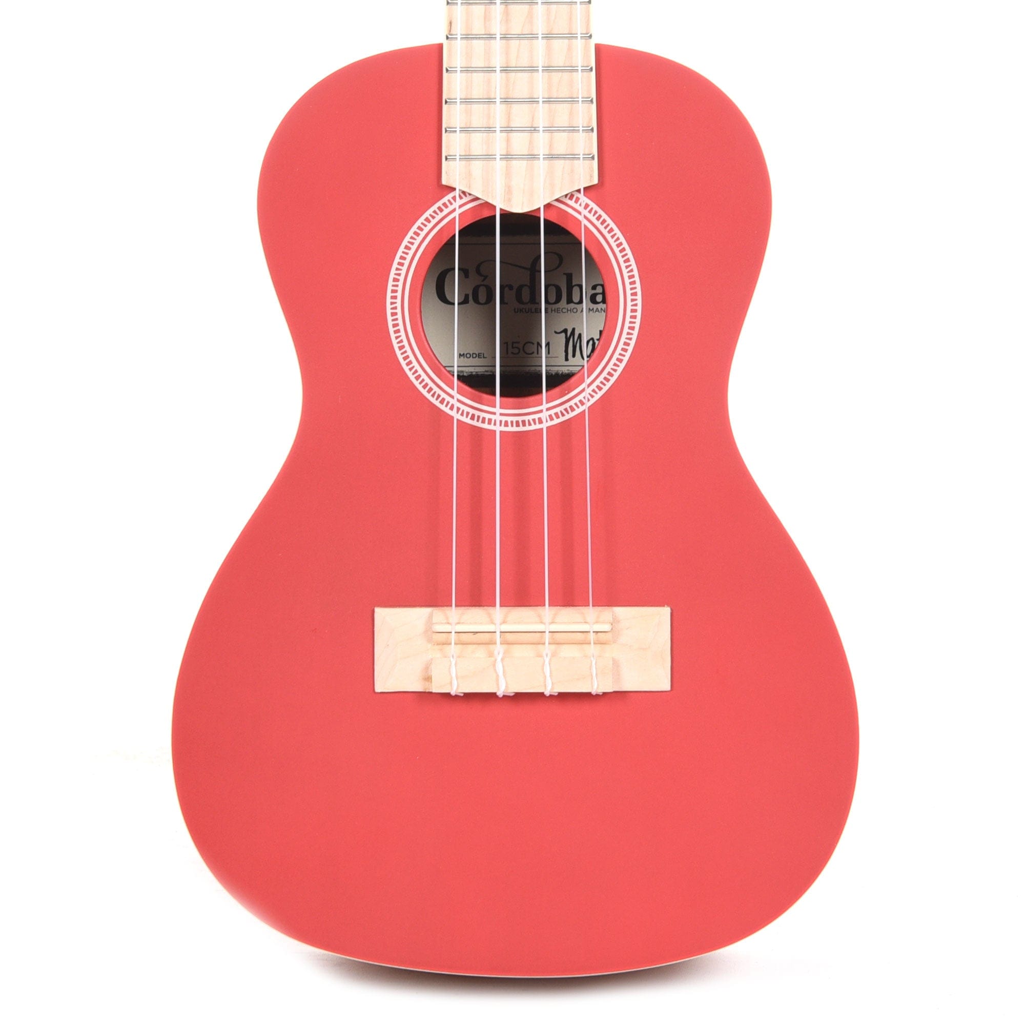 Cordoba 15CM Ukulele - Mahogany Top, Mahagony Back & Sides - Chili Red