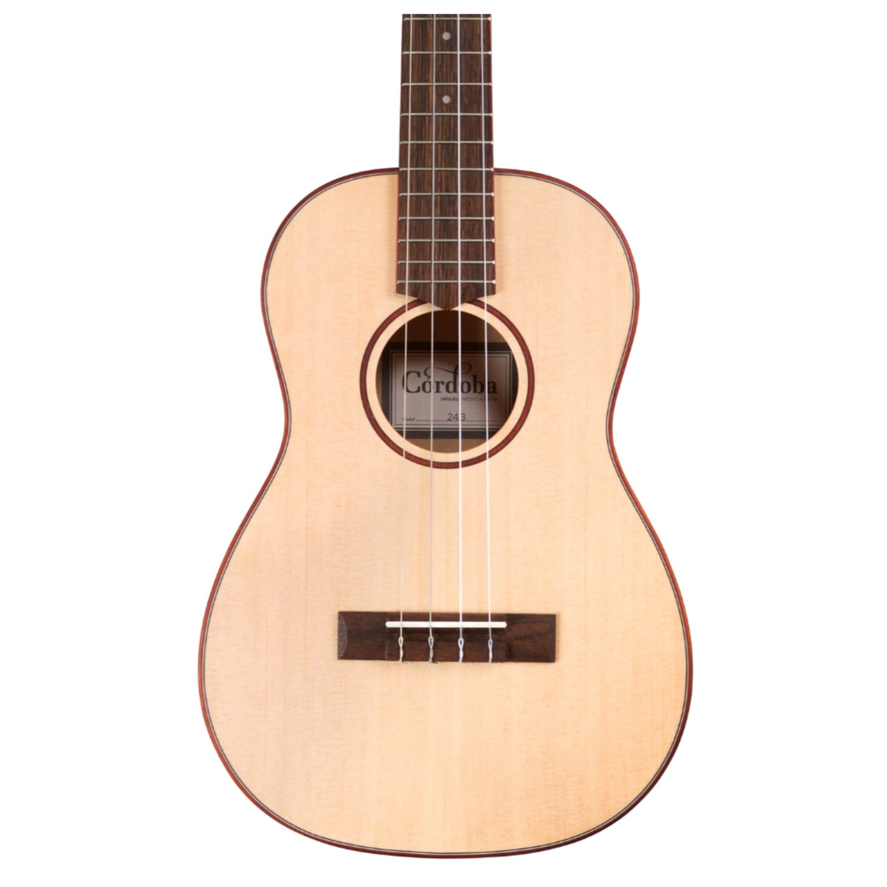 Cordoba 24B Baritone Ukulele - Spruce Top, Maple Back & Sides