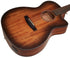 Cort CORE-OC All Mahogany Acoustic Guitar With Bag Open Pore Black Burst | CORT , Zoso Music