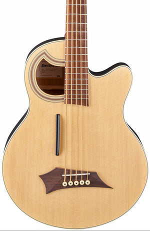 Warwick RockBass Alien Standard 5-String Bass Guitar, Natural Transparent Satin | Zoso Music Sdn Bhd