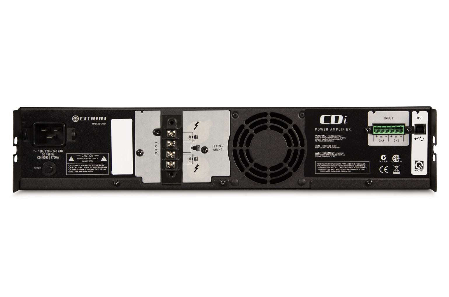 Crown CDi 6000 Power Amplifier ( CDi-6000 / CDi6000 )