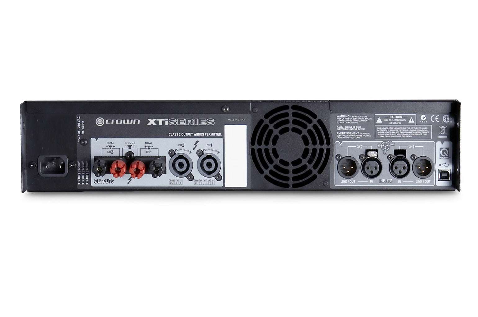 Crown XTi1002 Two-Channel, 500W Power Amplifier ( XTi 1002 / XTi-1002 )
