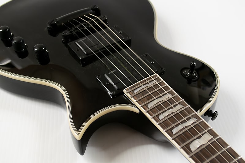 ESP LTD EC-1000S Fluence Electric Guitar - Black |  ESP |  ELECTRIC GUITAR |  Zoso Music