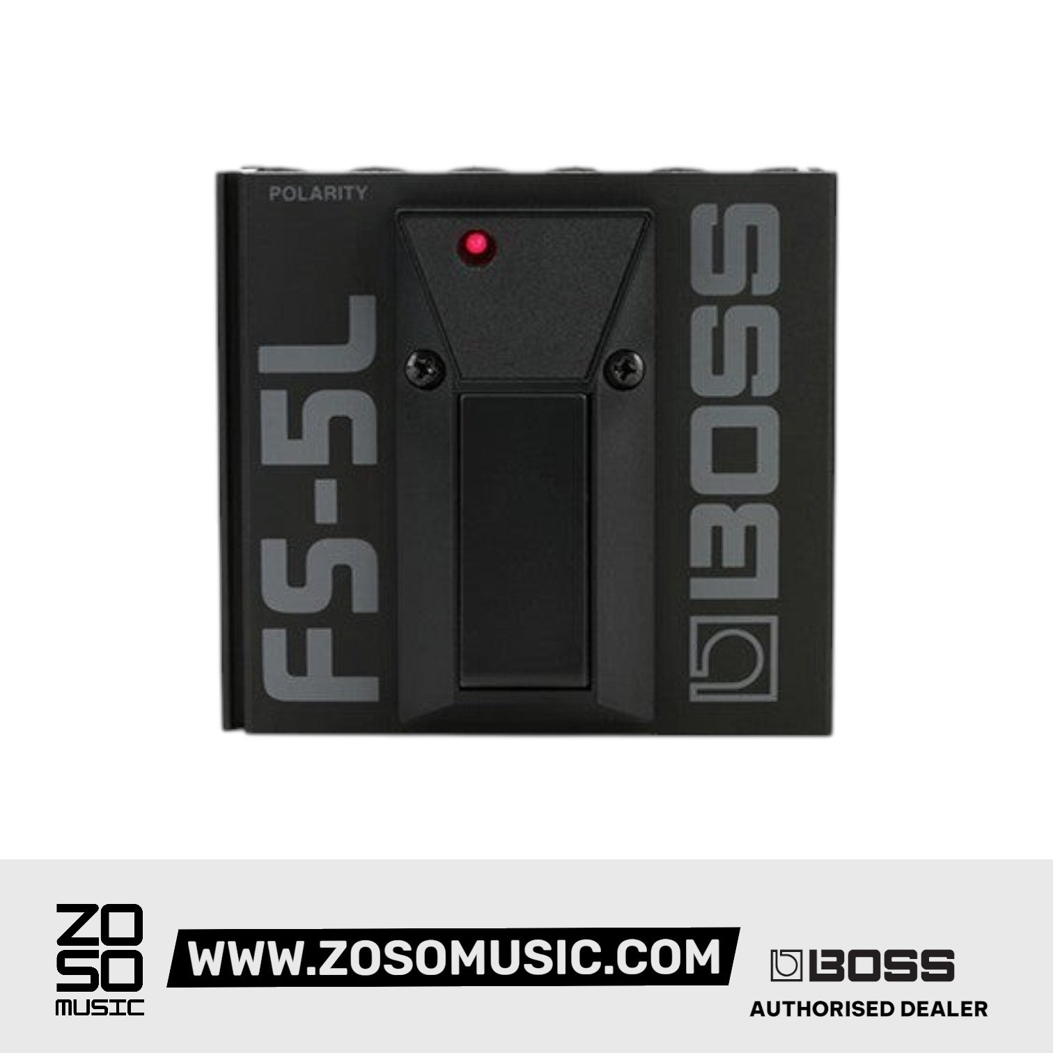 Boss FS-5L Latching Foot Switch |  BOSS |  EFFECTS |  Zoso Music