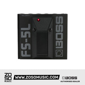 Boss FS-5L Latching Foot Switch |  BOSS |  EFFECTS |  Zoso Music
