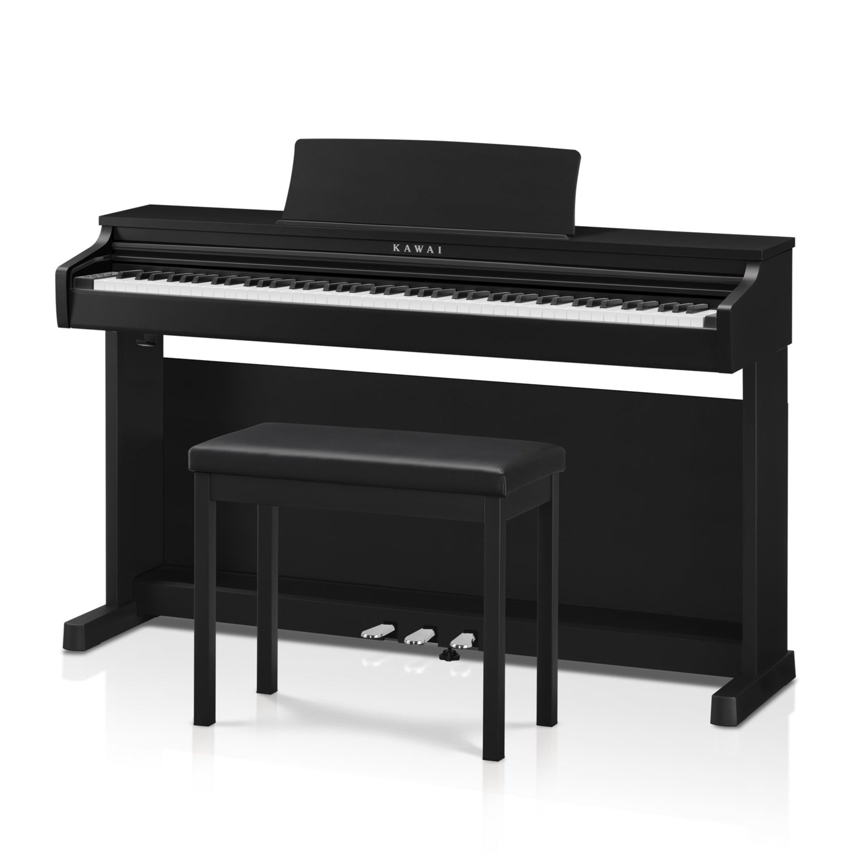 Kawai CX202 Upright Piano - Premium Satin Black | Zoso Music Sdn Bhd